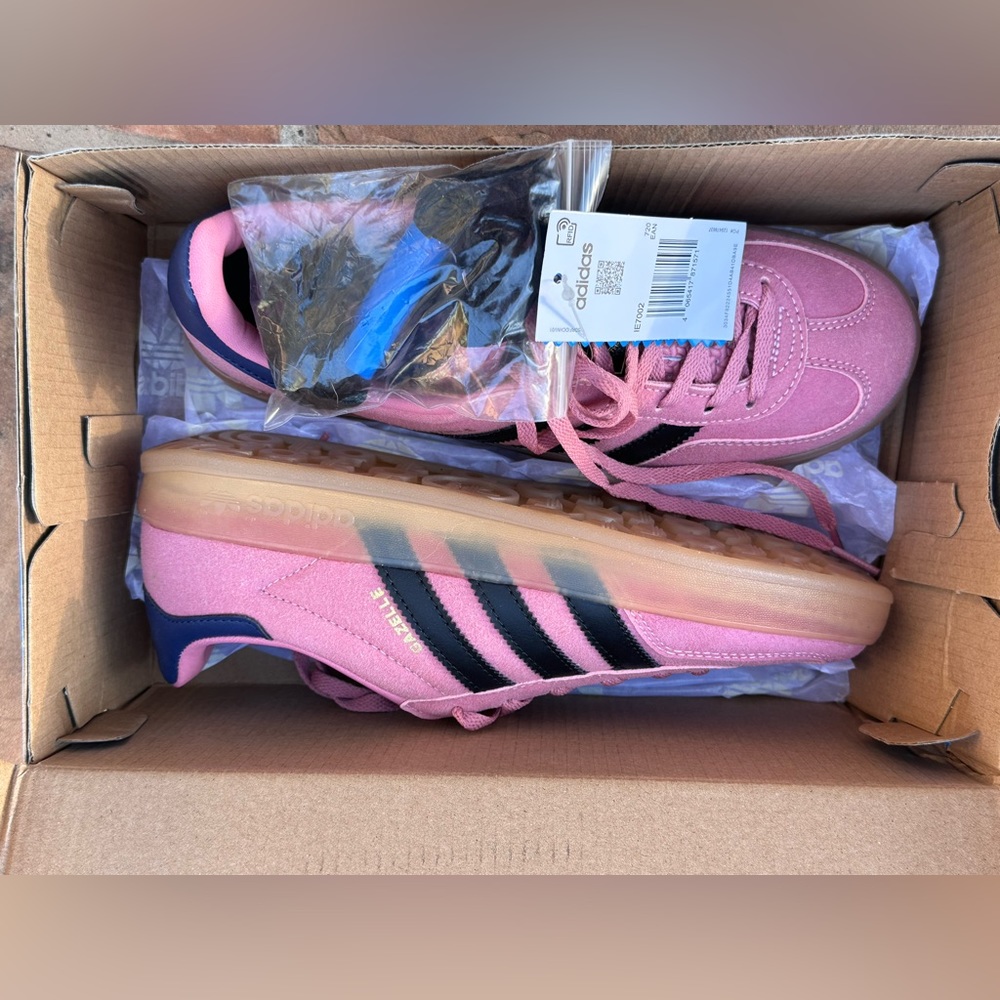 Pink Adidas Gazelle Indoor